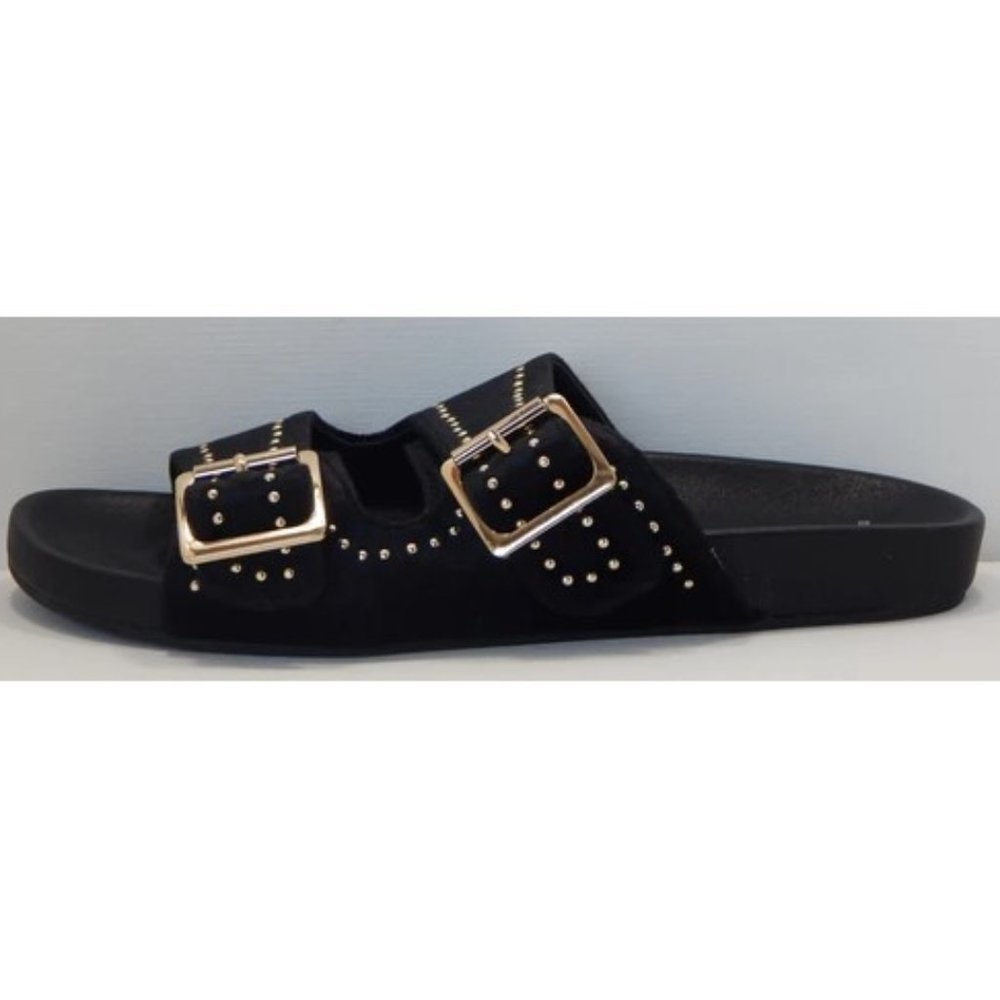 A New Day Women's Velvet Slide Sandals